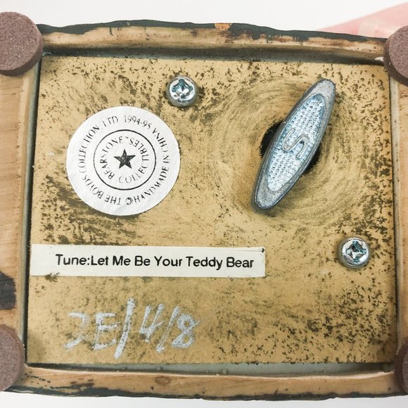 Boyds Bears and Friends 1994-95 "Grenville On Trunk" Music Box Figurine - Picture 7 of 7